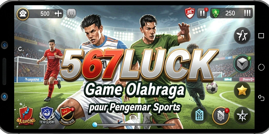 Screenshot gameplay 567LUCK yang menampilkan pertandingan olahraga seru.