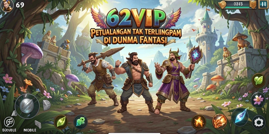 Tampilan gameplay 62VIP yang menampilkan petualangan seru dan grafis menawan.