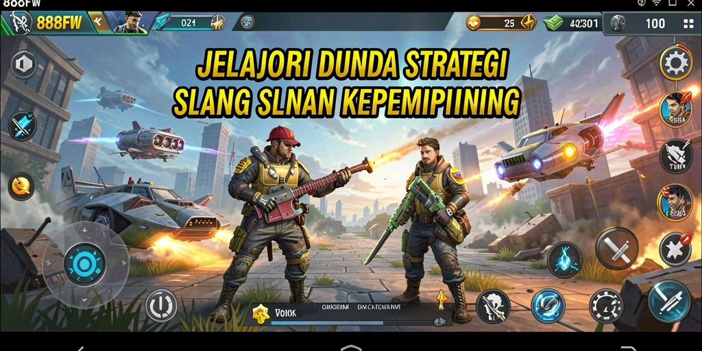 Tampilan gameplay 888FW dengan strategi dan kepemimpinan yang mendalam.