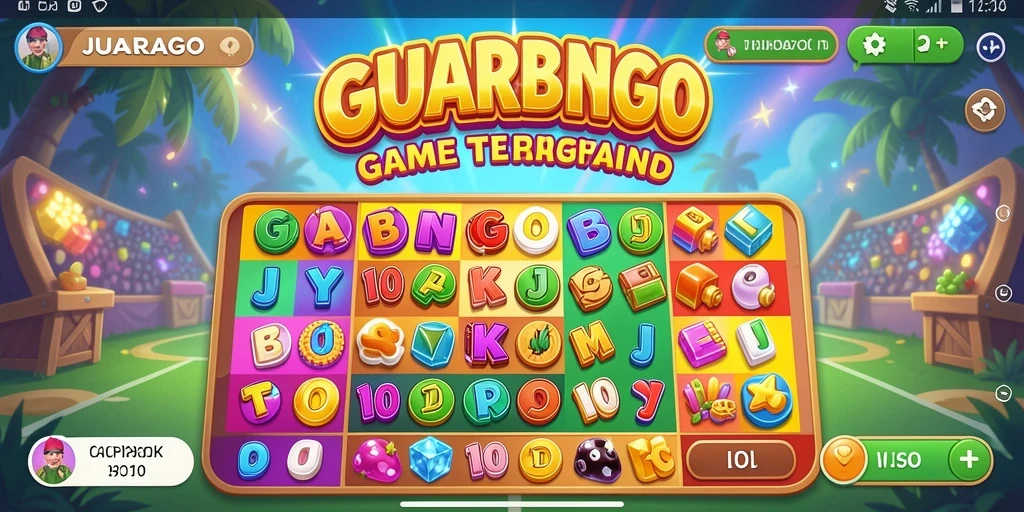 Tampilan gameplay JUARAGO yang seru dan menantang di platform Bingo.