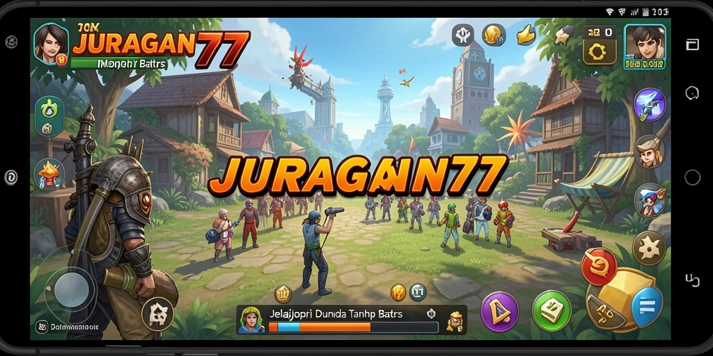 Tampilan gameplay menakjubkan dari dunia terbuka JURAGAN77.
