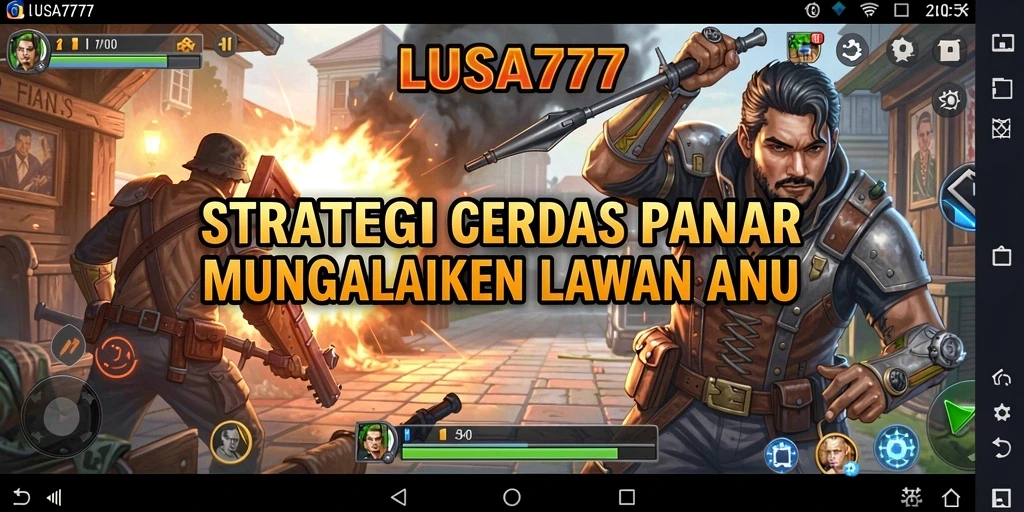 Tampilan gameplay LUSA777 yang mendebarkan dan strategis.