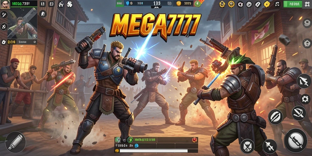 Gameplay seru di arena pertempuran MEGA777 yang mendebarkan.