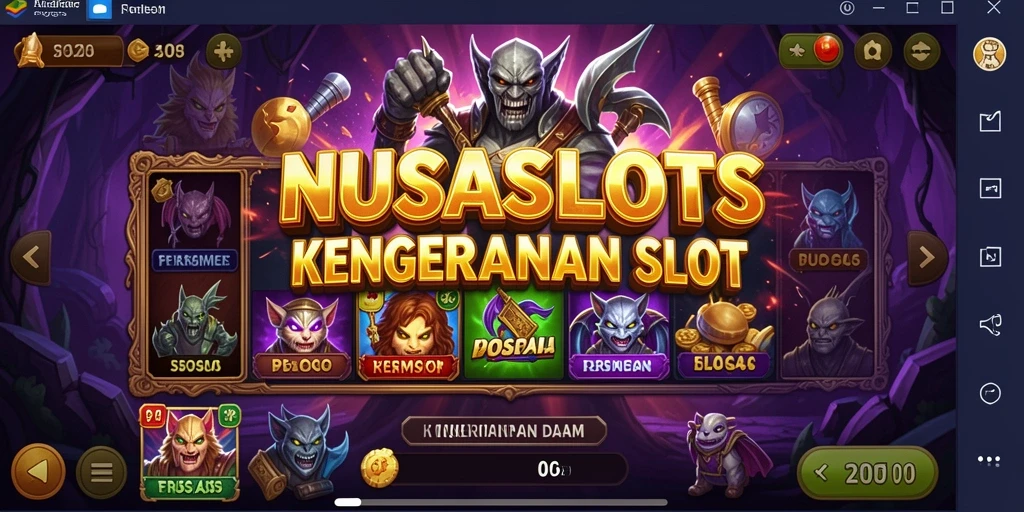 Gameplay NUSASLOTS yang menyeramkan dan mencekam.