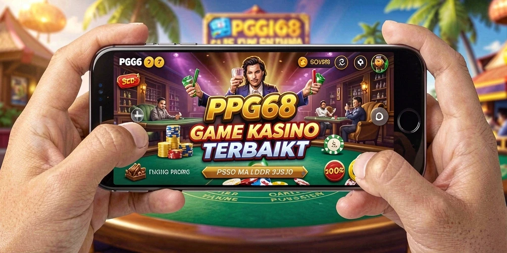 Tampilan gameplay PGG68 yang penuh aksi dan keseruan Kasino.