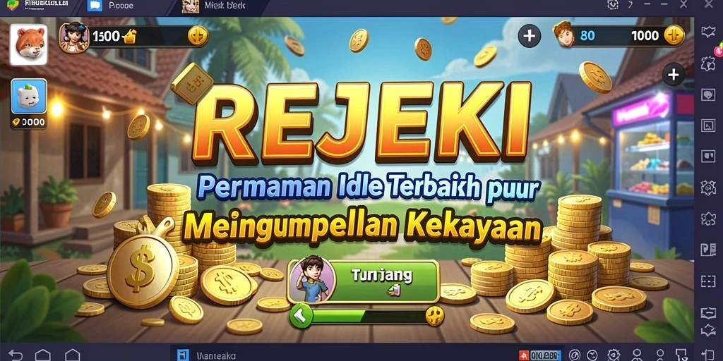 Tampilan gameplay REJEKI yang menarik dan menawan.
