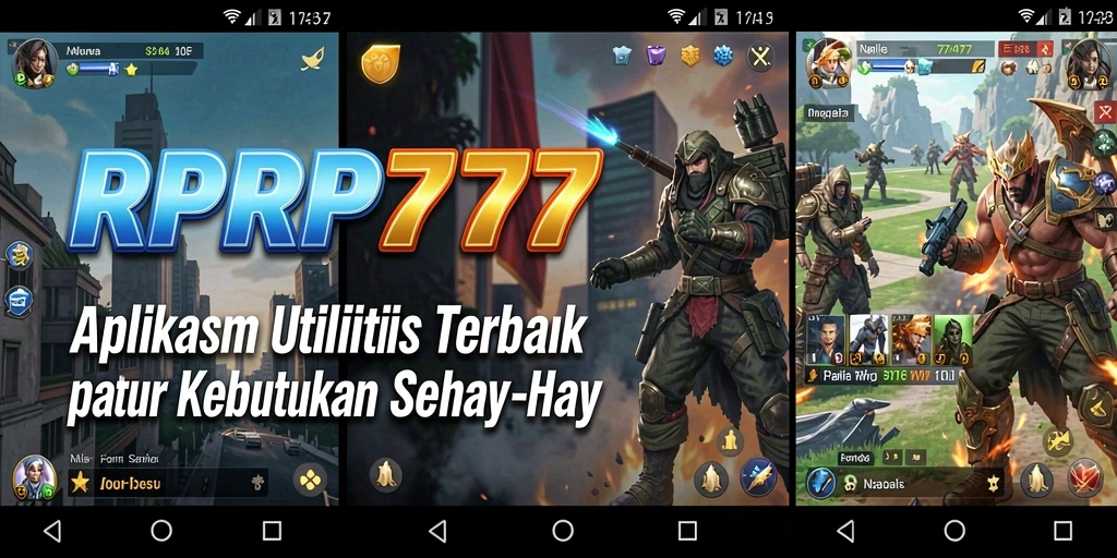 Tampilan antarmuka RPRP777 yang user-friendly dan intuitif.