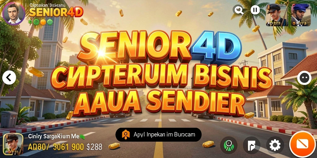 Tangkapan layar SENIOR4D menunjukkan pengalaman gameplay Tycoon yang menarik.