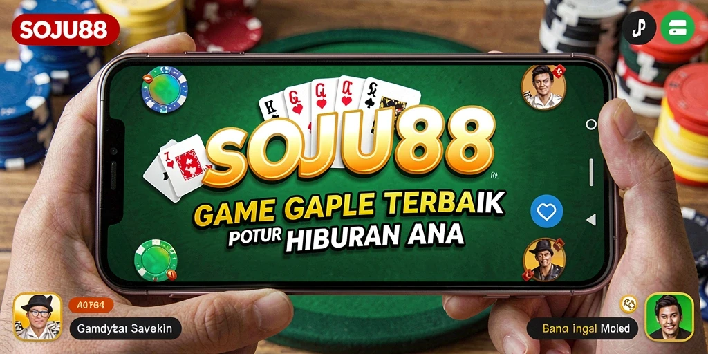 Screenshot gameplay Gaple yang menarik dan interaktif.