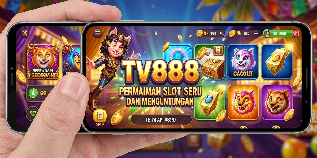 Tampilan gameplay menarik dari slot TV888 yang menyenangkan.