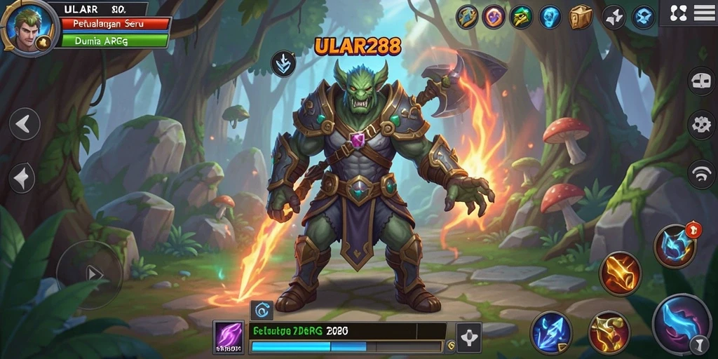 Gameplay seru dengan berbagai karakter dan pertarungan mendebarkan.