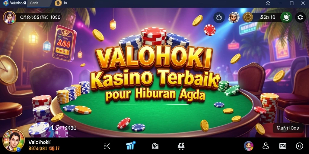 Gameplay menawan dari VALOHOKI dengan fitur kasino yang menarik.