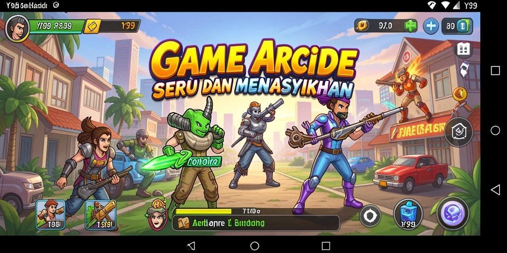 Tampilan gameplay Y89 yang menarik dan penuh aksi dari game Arcade.