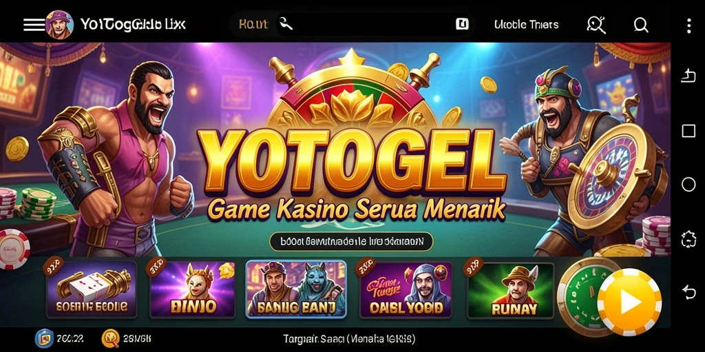 Tampilan gameplay YOTOGEL yang memukau dan penuh aksi.