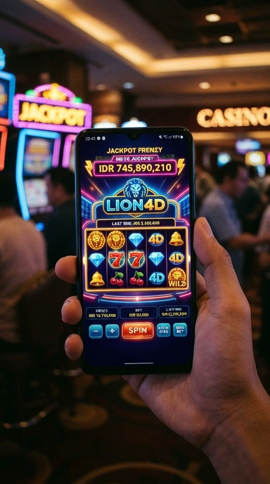 Tampilan antarmuka lion4d yang bersih dan rapi.